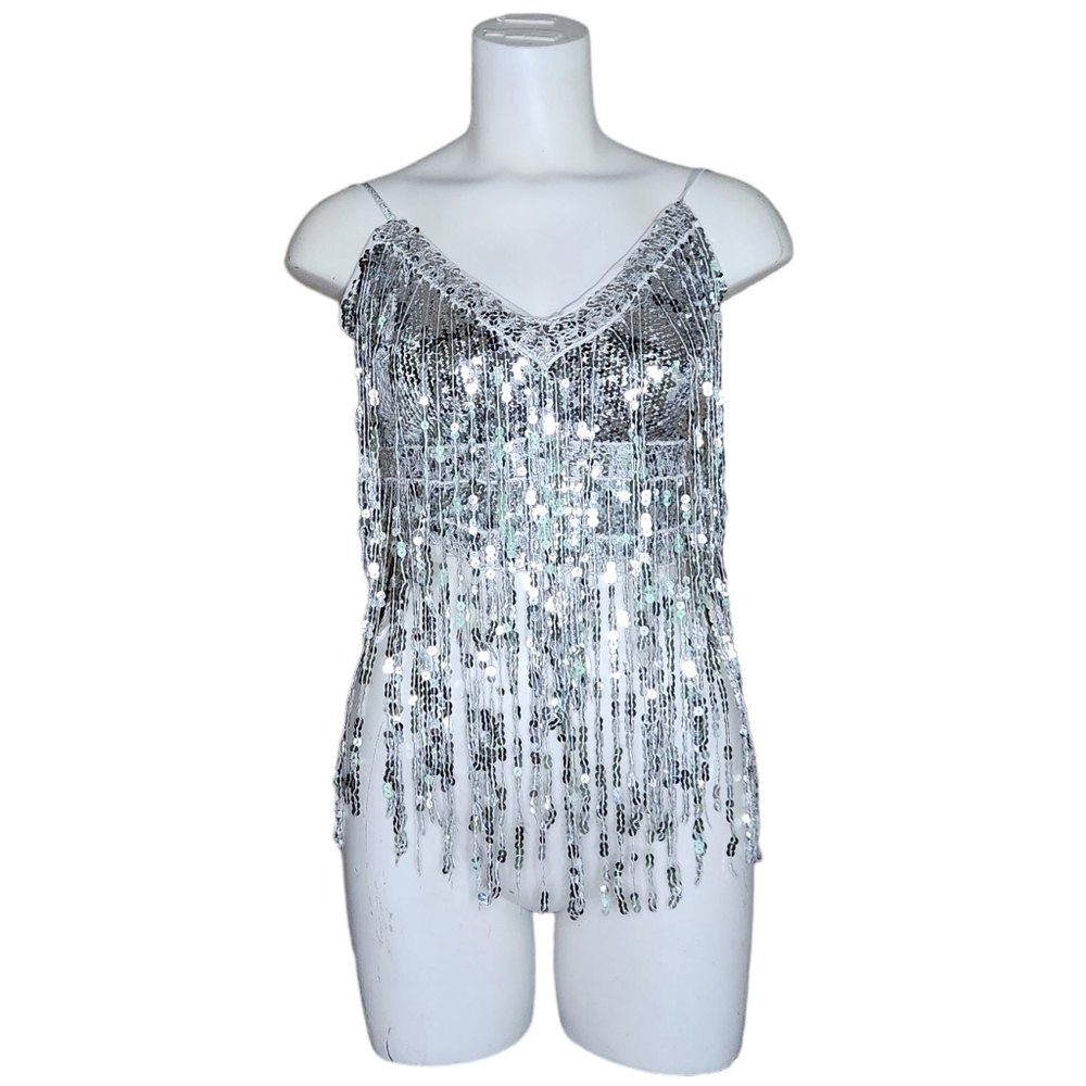 Women's Sequin Top Size M.